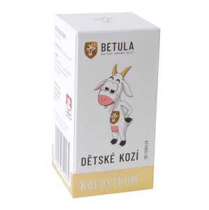 Betula - detské kozie kolostrum (colostrum), 125 mg, 120 kapsúl