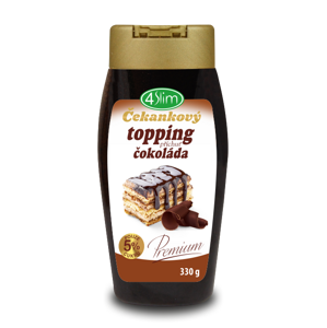 4Slim - Čakankový topping čokoláda, 330 g