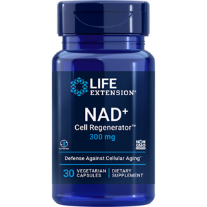 Life Extension NAD+ Cell Regenerator, NIAGEN®, 300 mg, 30 rastlinných kapsúl