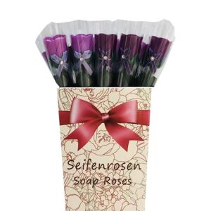 Accentra - Mydlová ruža na stonke Farba ruže: Tmavo fialová