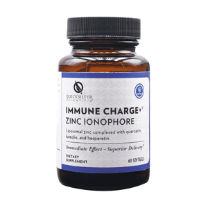 Quicksilver Scientific Immune Charge+® Zinc Ionophore (zinok), 60 kapsúl