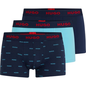 Hugo Boss 3 PACK - pánske boxerky HUGO 50480170-440 XXL