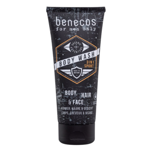 Benecos - Sprchový gel pro muže 3v1 Sport, 200 ml BIO