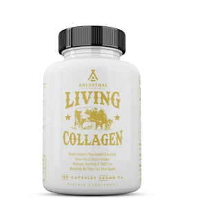 Ancestral Supplements Newtraceuticals, Grass-fed Beef Collagen, hovězí Grass-fed kolagen, 180 kapslí, 30 dávek Výživový doplnok