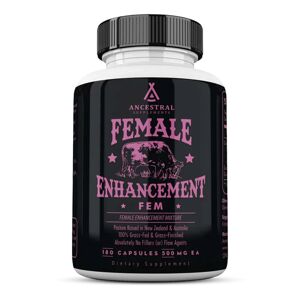 Newtraceuticals Ancestral Supplements, Female Enhanced Mixture, pro zdraví ženy, 180 kapslí,  60 dávek Výživový doplnok