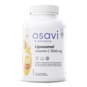 Osavi Liposomal Vitamin C, 1000 mg, 120 rostlinných kapslí doplnok stravy
