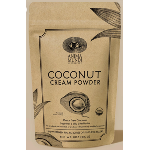 Anima Mundi Coconut Cream, Kokosová smetana v prášku bez obsahu mléka, 227 g
