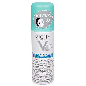 Vichy 48 hodinový deodorant antiperspirant v spreji proti bielym a žltým škvrnám 125 ml