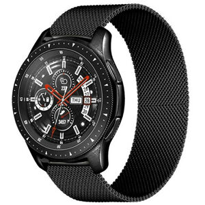 4wrist Milánsky remienok na Samsung Galaxy Watch – Čierny 20 mm