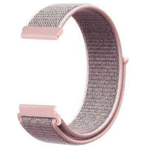 4wrist Nylonový remienok na Samsung Galaxy Watch - Pink 20 mm