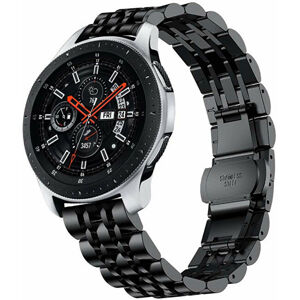 4wrist Oceľový remienok na Samsung Galaxy Watch – Čierny 22 mm