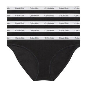Calvin Klein 5 PACK - dámske nohavičky Bikini PLUS SIZE QD5208E-UB1-plus-size XXL