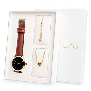 A-NIS Set hodinek, náhrdelníku a náramku AS100-21