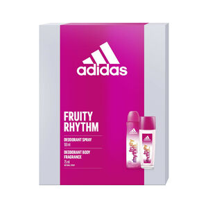 Adidas Fruity Rhythm - deodorant s rozprašovačem 75 ml + deodorant ve spreji 150 ml