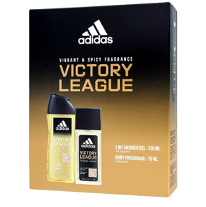 Adidas Victory League - deodorant s rozprašovačem 75 ml + 3v1 sprchový gel 250 ml