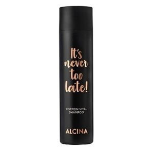 Alcina Kofeínový šampón It`s never too late! (Coffein Vital Shampoo) 250 ml