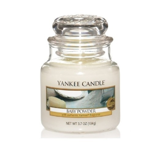 Yankee Candle Aromatická sviečka Classic malý Baby Powder 104 g