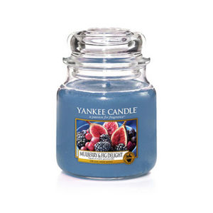 Yankee Candle Aromatická sviečka Classic malý Mulberry & Fig Delight 104 g