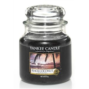 Yankee Candle Aromatická sviečka Classic strednej Black Coconut 411 g