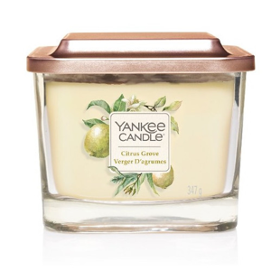 Yankee Candle Aromatická sviečka stredná hranatá Citrus Grove 347 g