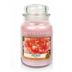 Yankee Candle Aromatická sviečka veľká Peony 623 g