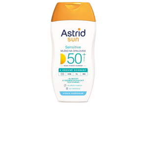 Astrid Mlieko na opaľovanie Sensitive SPF 50+ Sun 150 ml