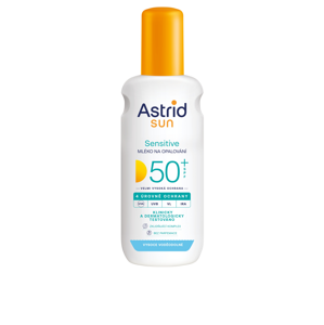 Astrid Mlieko v spreji na opaľovanie Sensitiv SPF 50+ Sun 150 ml