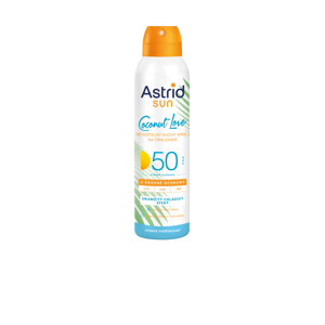 Astrid Neviditeľný suchý sprej na opaľovanie SPF 50 Sun 150 ml