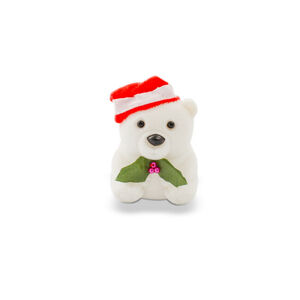 Beneto Semišová darčeková krabička Vianočný medvedík KDET22