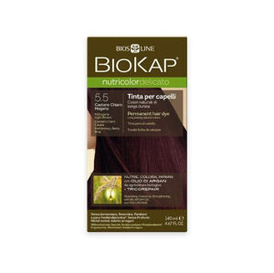 Biokap Nutricolor Delicato - Farba na vlasy 5.50 Hnedá - svetlý mahagón 140 ml