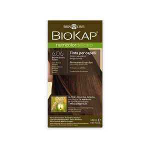 Biokap Nutricolor Delicato - Farba na vlasy 6.06 Blond tmavá Havana 140 ml