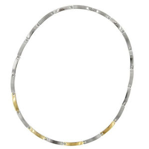 Boccia Titanium Luxusný titanový bicolor náhrdelník 0816-03