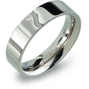 Boccia Titanium Snubný titánový prsteň 0147-02 51 mm