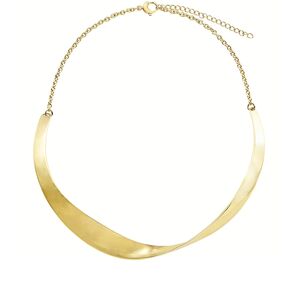 BREIL Moderný pozlátený náhrdelník pre ženy Retwist TJ3458