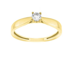 Brilio Nadčasový zásnubný prsteň zo žltého zlata GR114YAU 58 mm