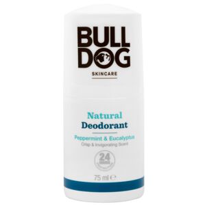 Bulldog Prírodný guličkový dezodorant ( Natura l Deodorant Peppermint & Eucalyptus Crisp & Invigo rating Scent) 75 ml