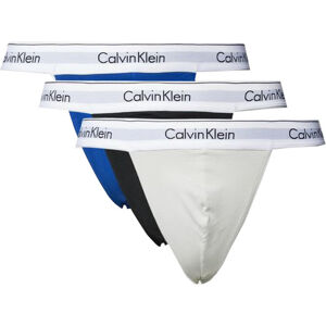 Calvin Klein 3 PACK - pánske tangá NB3226A-GW4 XXL