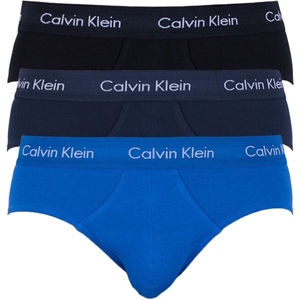 Calvin Klein 3 PACK - pánske slipy U2661G-4KU XL