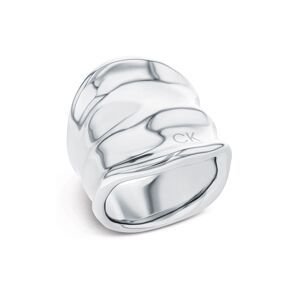 Calvin Klein Masívny oceľový prsteň Elemental 35000645 54 mm