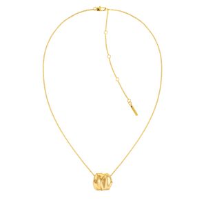 Calvin Klein Minimalistický pozlátený náhrdelník pre ženy Elemental 35000639