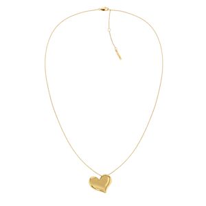 Calvin Klein Romantický pozlátený náhrdelník z ocele Passion 35000597