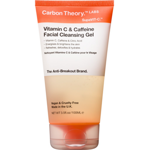 Carbon Theory Čistiaci pleťový gél Vitamín C & Caffeine (Facial Cleansing Gél) 100 ml