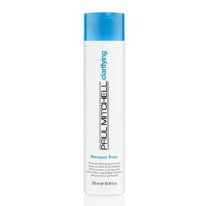 Paul Mitchell Čistiace šampón pre vlasy namáhané slnkom a chlórom Clarifying (Shampoo Three Removes Chlorine And Impurities ) 1000 ml