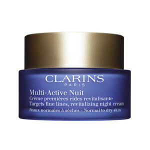 Clarins Revitalizačný nočný krém proti jemným vráskam pre normálnu a suchú pleť Multi- Active (Revitalizing Night Cream) 50 ml