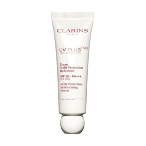 Clarins Viacúčelová ochranná emulzia SPF 50 UV Plus Anti-polution (Multi Protection Moisturizing Screen) 50 ml Translucent