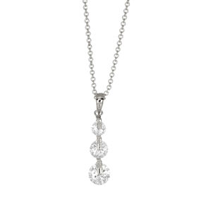 CRYSTalp Elegantný náhrdelník s kryštálmi Mood 32242.R