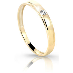 Cutie Diamonds Prsteň zo žltého zlata s briliantom DZ6707-1617-00-X-1 55 mm
