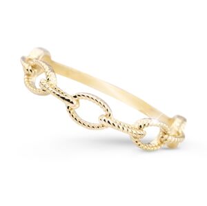 Cutie Jewellery Moderný prsteň zo žltého zlata Z5029-X-1 49 mm