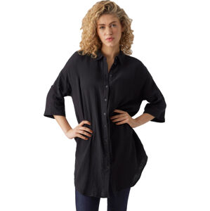 Vero Moda Dámska košeľa VMNATALI Regular Fit 10279688 Black XL