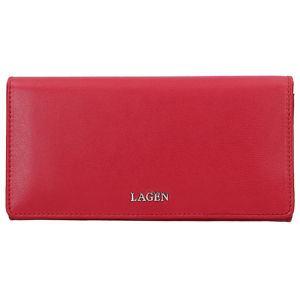 Lagen Dámska kožená peňaženka 50310 Red